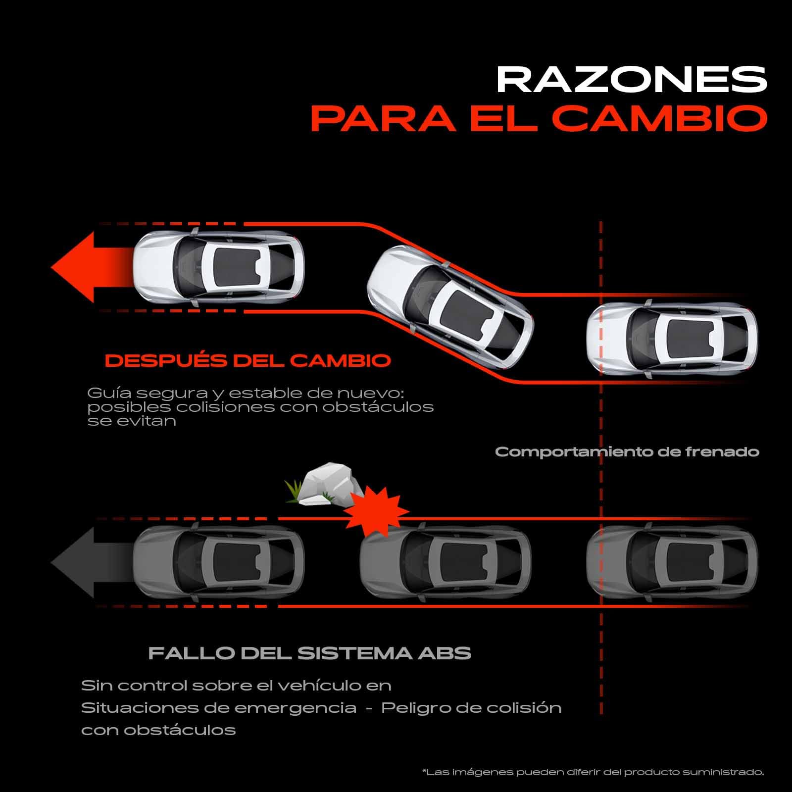 Frankberg Sensor de velocidad de ruedas Sensor ABS 2 Polos Compatible con Vitara LY SX4 S-Cross JY Replace# 30235
