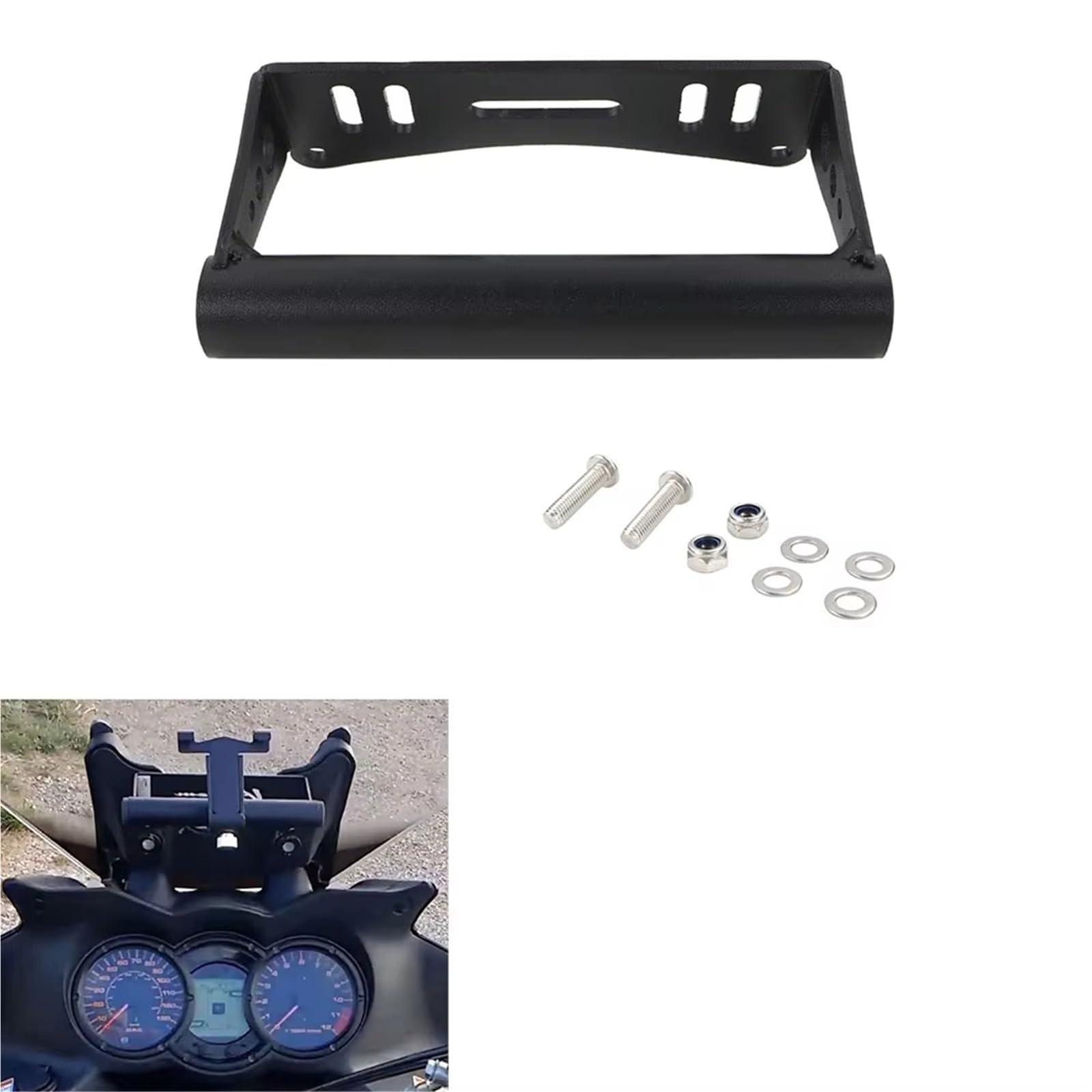 Moto SoporteGPS Suporte Telemóvel Moto Soporte De Teléfono Soporte Marco Soporte Navegación para Parabrisas Navegación GPS para Suzuki DL650 para V-Strom 650 DL1000 para V Strom 1000