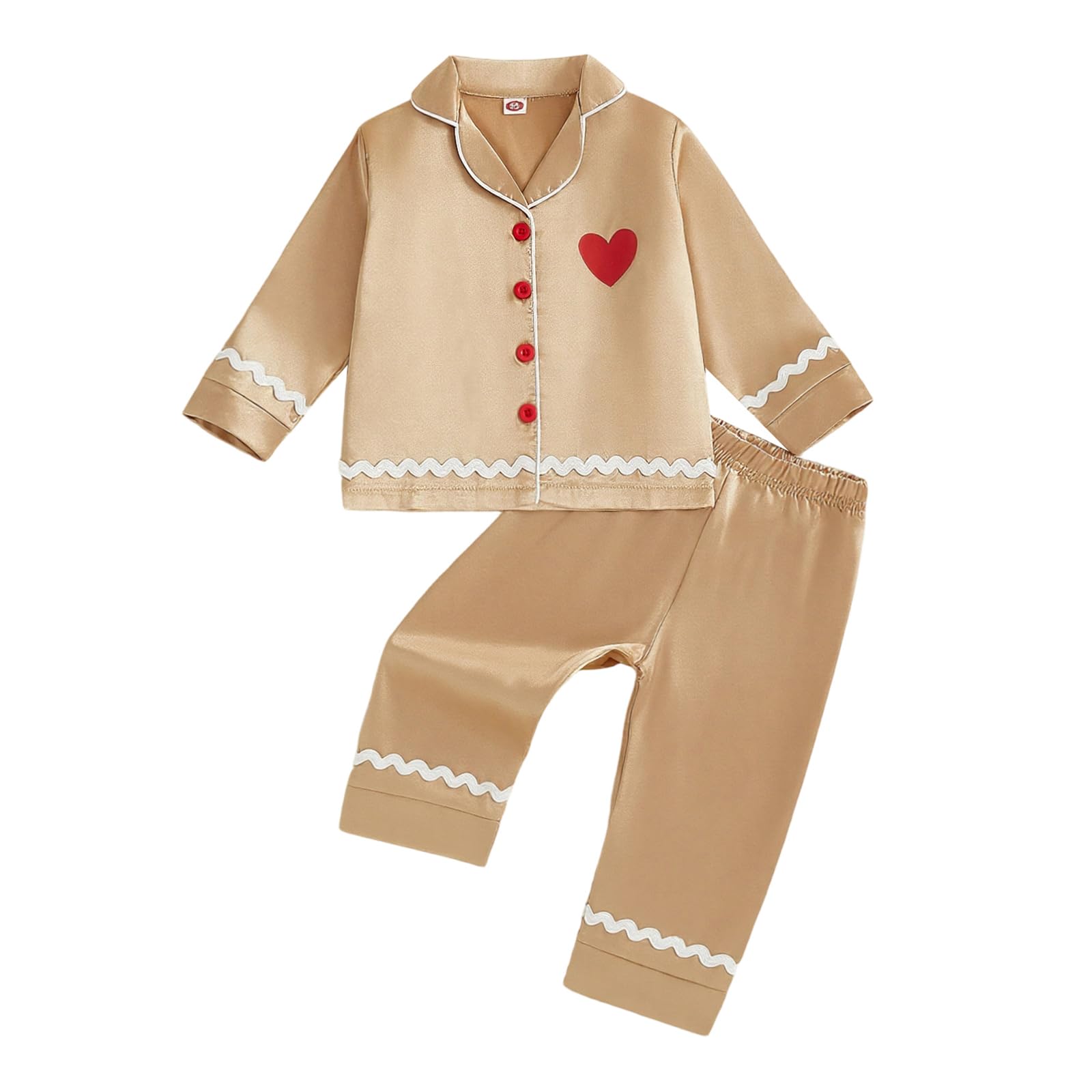 Ayalinggo Toddlers Halloween Pajamas Baby Kids Boy Girl Pumpkin Pajama Set Ghost Pjs Jammies Button Down Lounge Sleepwear