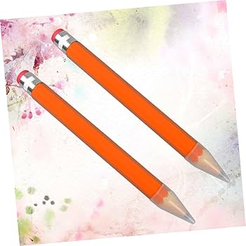 Amazon | Frcolor 2個 太い 巨大鉛筆 おもちゃ ビッグeencils