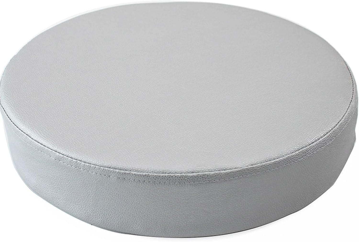 SWJ-swjssb Round Chair Cushion Seat Pads For Dining Chairs, Premium Waterproof Chair Cushions With Invisible Zipper, Kitchen Circular Chair Pad For Garden Indoor/Outdoor Patio(Silver Gray,35 cm)