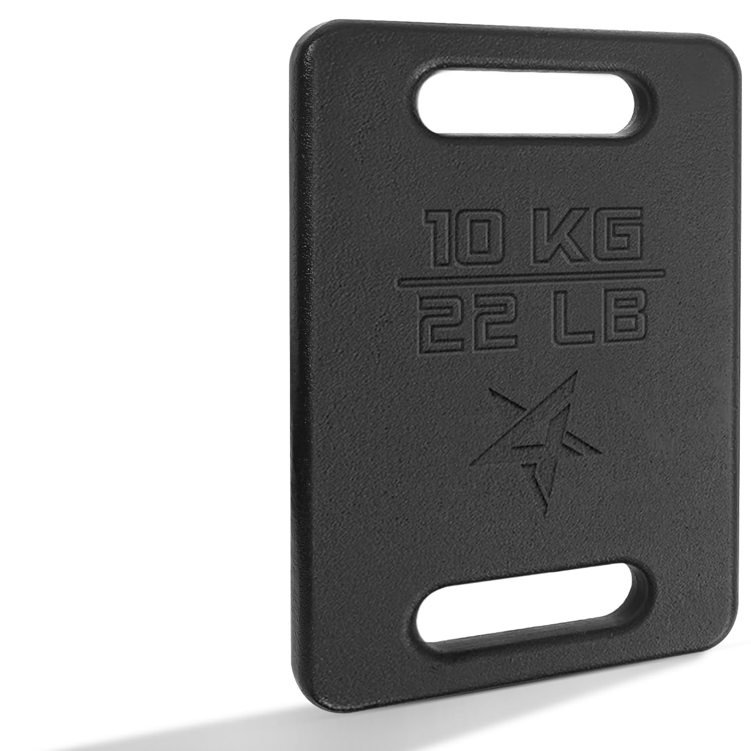 Yes4All Cast Iron Ruck Weight for Backpacks – Multiple Sizes Gym Equipment for Rucking, Swings, Squats, Strength Training, and Home Exercises, Black