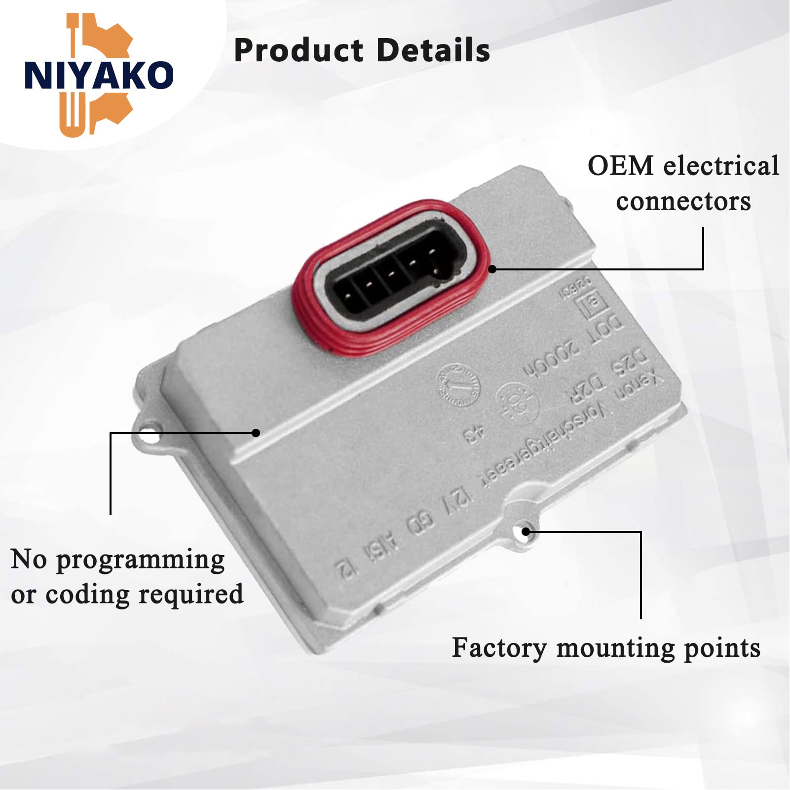 Amazon | Niyako キセノン HID バラストヘッドライトコントロール