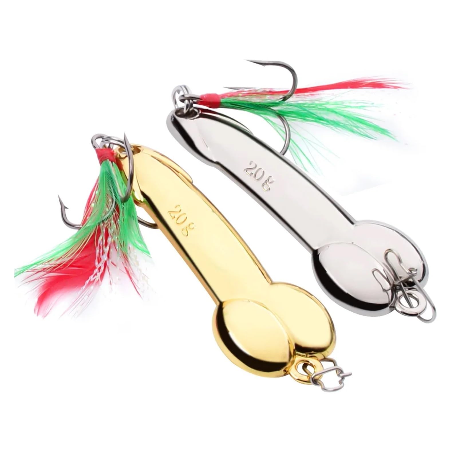 Esca Da Pesca A Forma Di Pene UFISH | Regalo Divertente Per Amici Pescatore | Freshwater & Saltwater | Con Astuccio Regalo