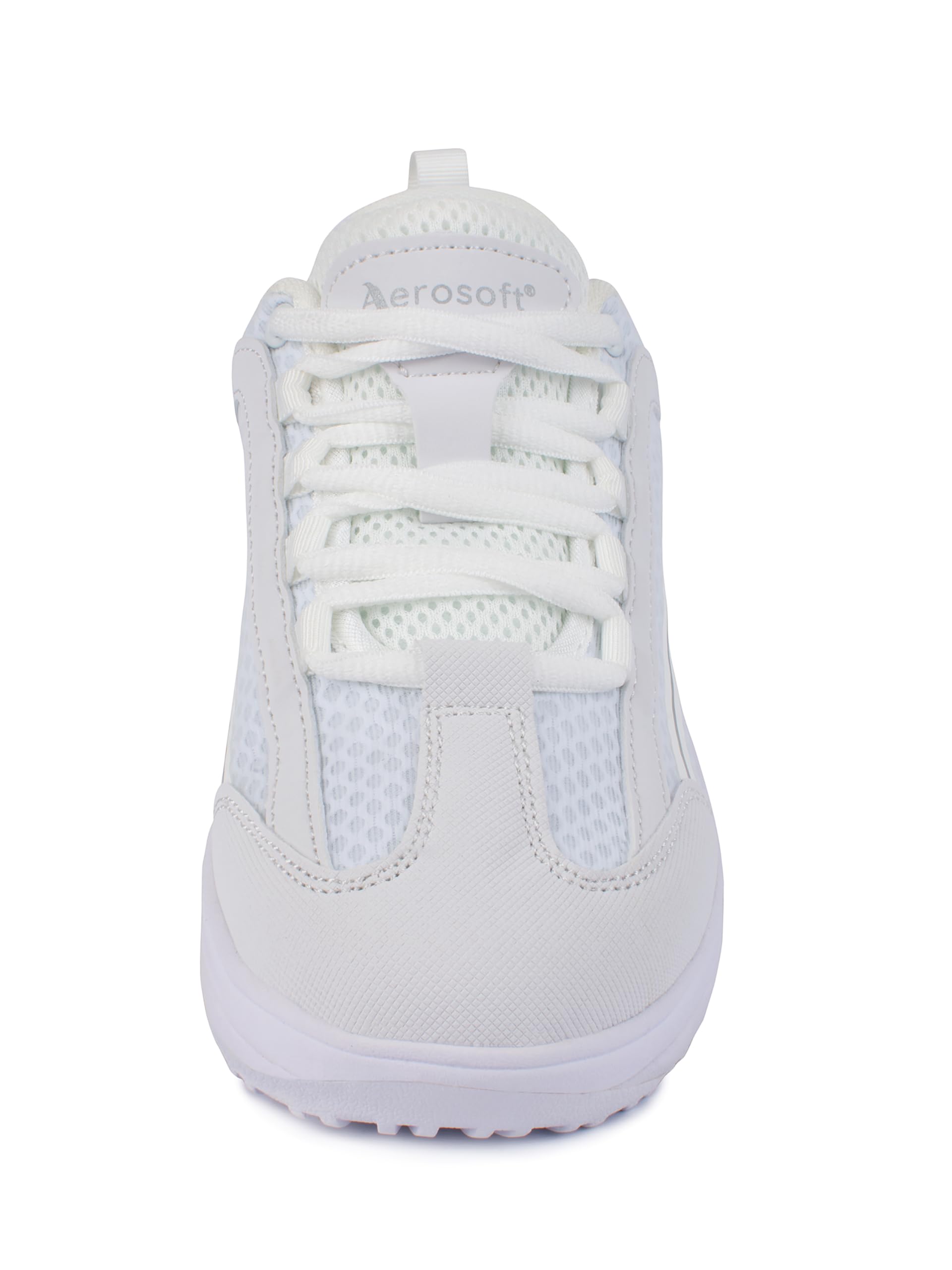 Aerosoft Walker Bequemschuhe Damen Herren mit Abrollsohle, Gesundheitsschuh, extra leicht und gelenkschonend, Schnürschuh mit Wechselfußbett