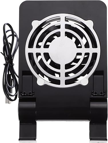 Miniatura 7 de Abaodam Ventilador de enfriamiento plano Soporte para tableta Soporte para teléfono celular Soporte de carga Soporte de carga Ventilador de