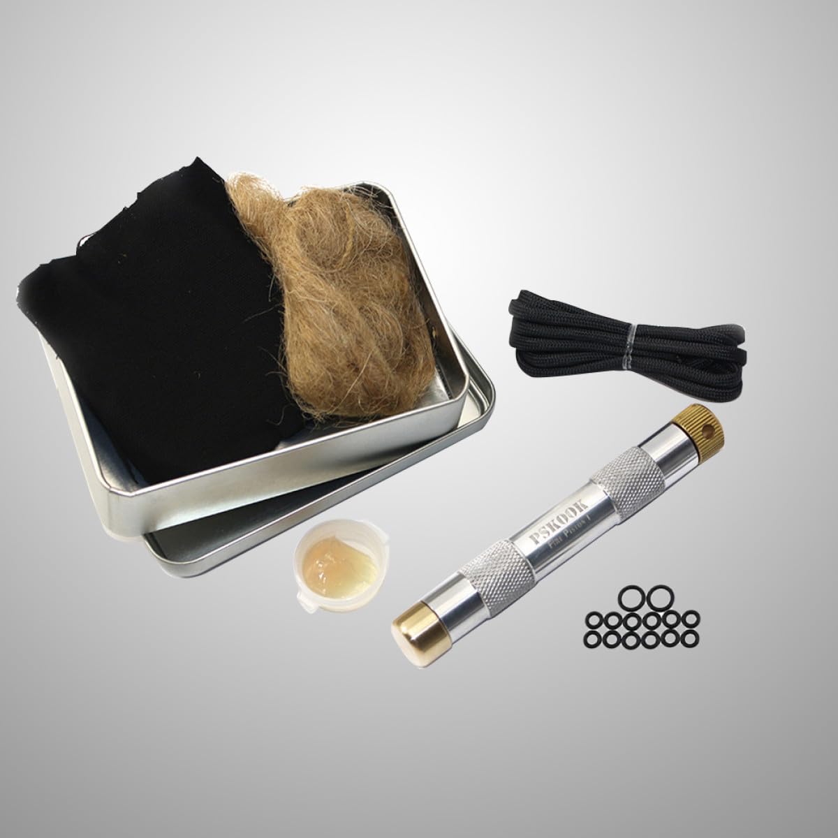 YARNOW Allume-feu d'urgence à Compression d'air en Alliage D'aluminium et Laiton, Outil Essentiel pour Survie en Camping Extérieur et Aventures en Plein Air Couleur Couleur Aléatoire