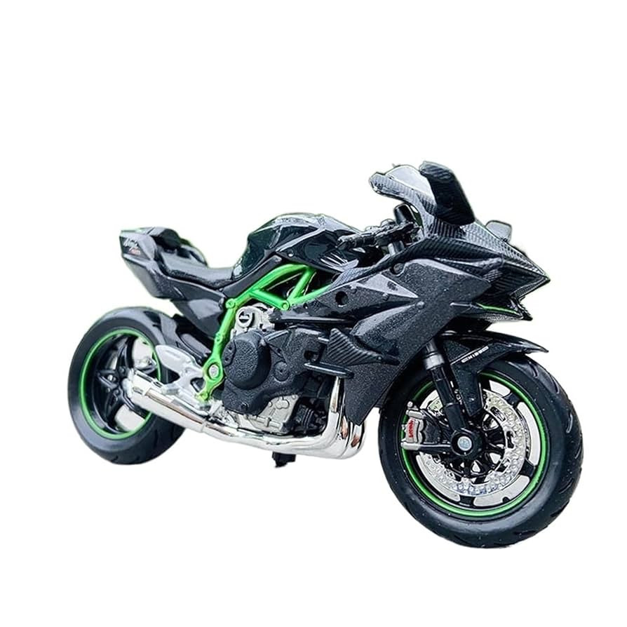 カワサキ H2 R 忍者ダイキャスト車グッズ　趣味オートバイモデルのおもちゃ カワサキ H2 R 忍者ダイキャスト車グッズ 趣味オートバイモデル