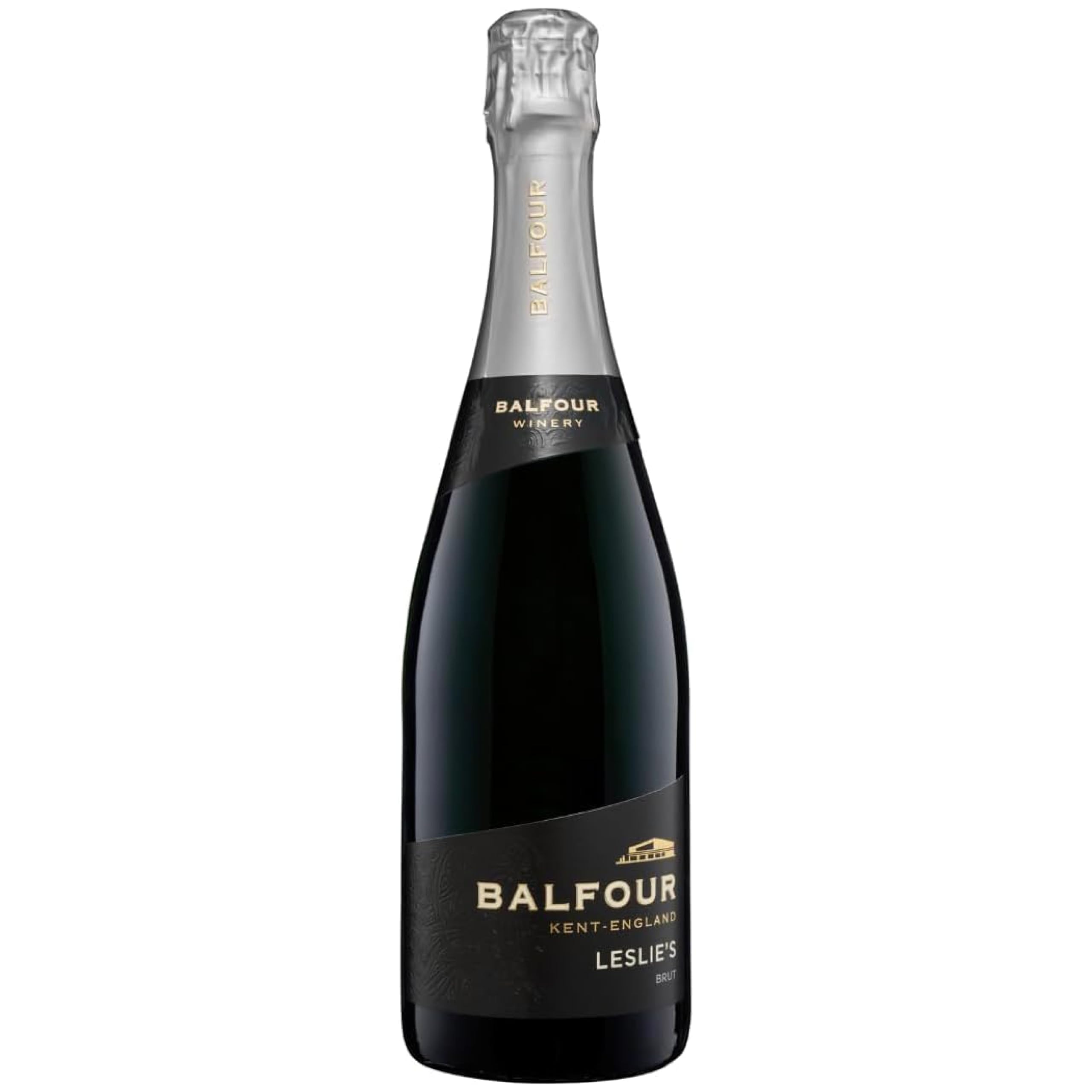 Balfour Leslie’s Reserve Brut NV English Sparkling Wine from Kent - 75 cl, 12% ABV - Crisp and Beautifully Balanced - Crafted Using Traditional Champagne Method