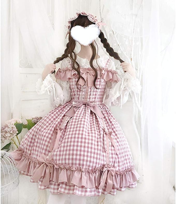 Amazon.co.jp: ドレス ロリータ スキップスカート ロリータ服 森ガール 