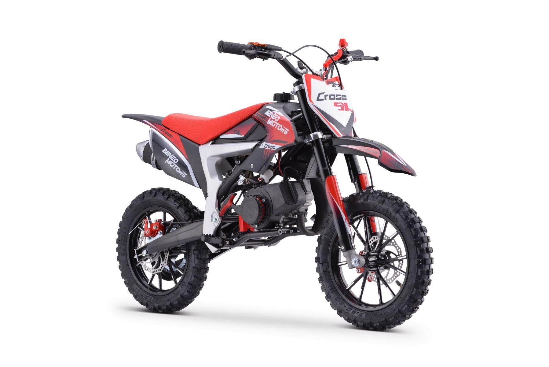 Moto-Cross pour Enfants Beneo Motors Cross SX Rouge - 50cc
