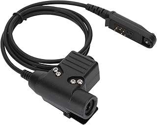 Shanrya U94 PTT Adapter, Stable Black U94 PTT System Adapter for UV 9R PLUS for UV 9R for BF 9700 for UV XR