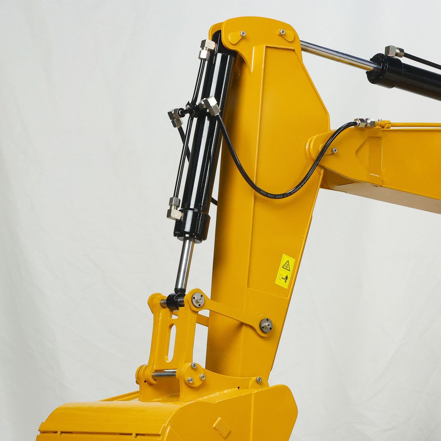 TOUCAN RC HOBBY 1/8 RC Hydraulic Huge Excavator 395 Metal Heavy Duty Digger RTR Radio Controlled Construction Vehicles Models Flysky Radio for Adult