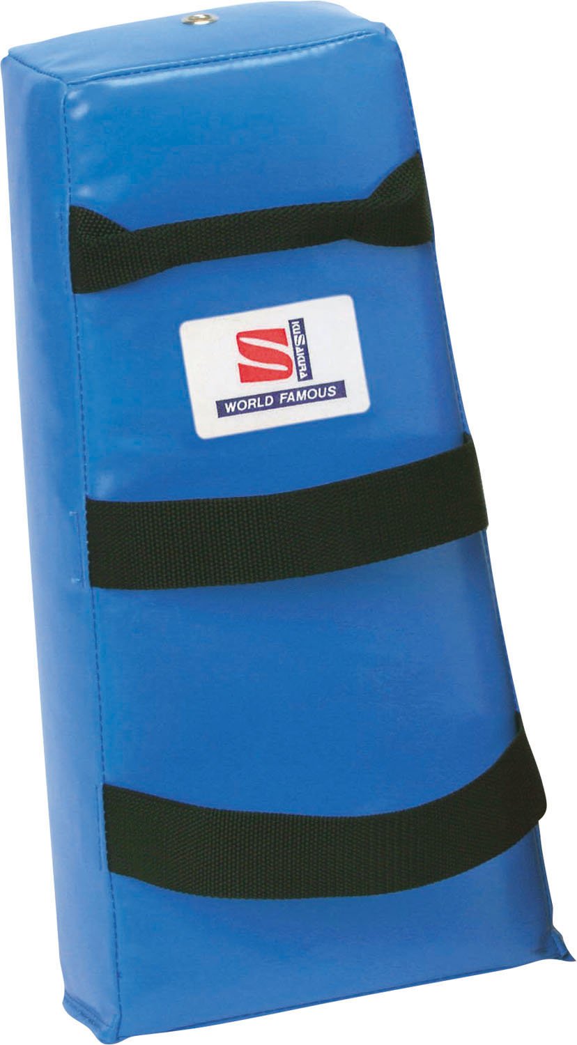 Kyuzakura Martial Arts Trapezoid Kick Mitt, Blue, RNO25SX