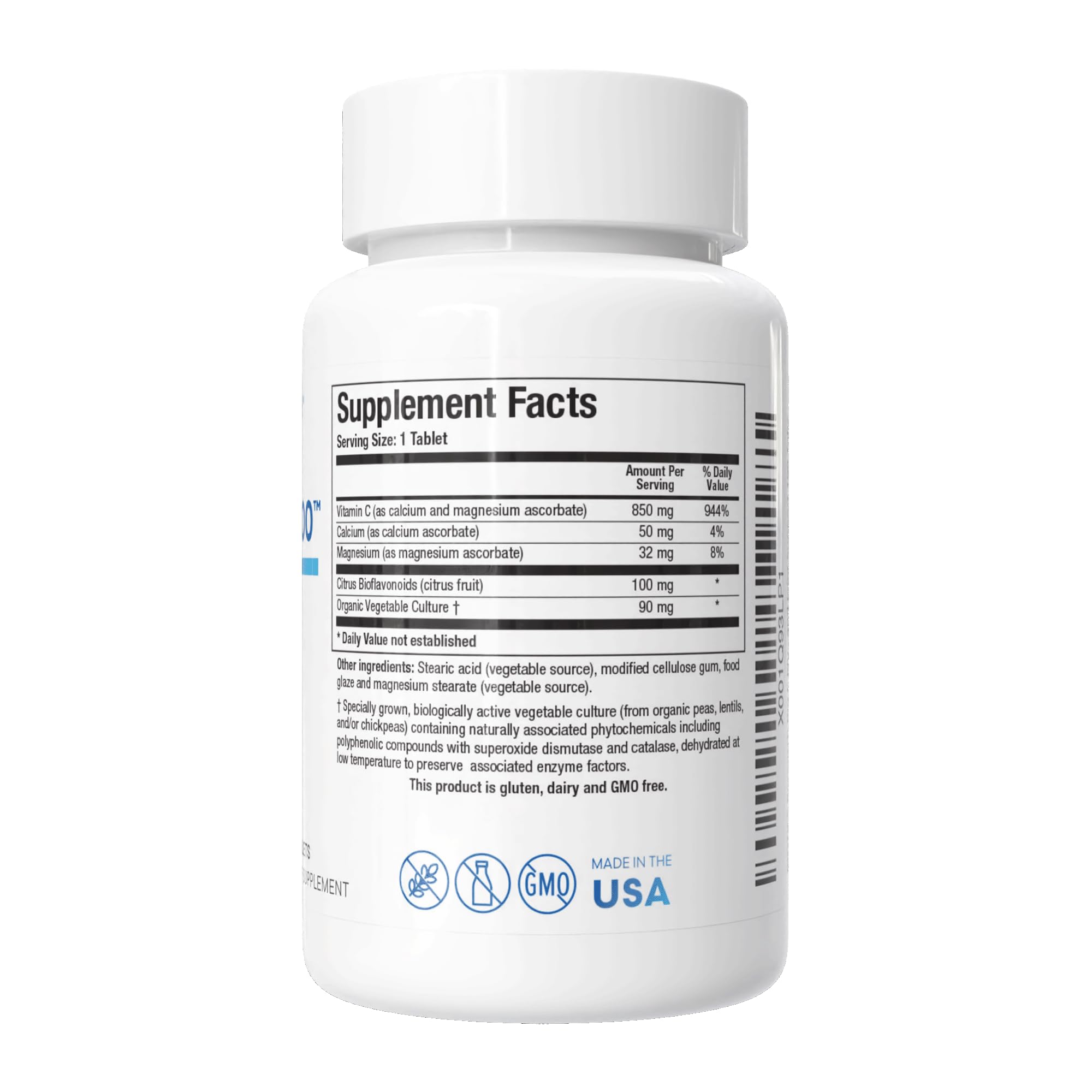 BIOTICS RESEARCH Bio C Plus 1000 Antioxidant High Potency Vitamin C 100Tabs — Amazon image 2