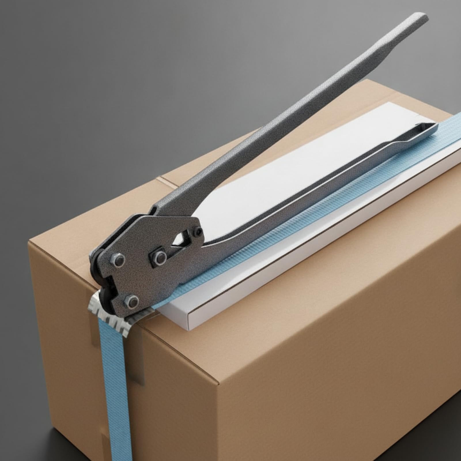 Amagogo Pinza Reggiatrici Manuale Crimpatrice Tendinastro Sigillatrice Fissaggio Gancio a 6 2 per Presa Affidabile Operazione a Una Mano per Nastri Pet Adatta, Style to 2