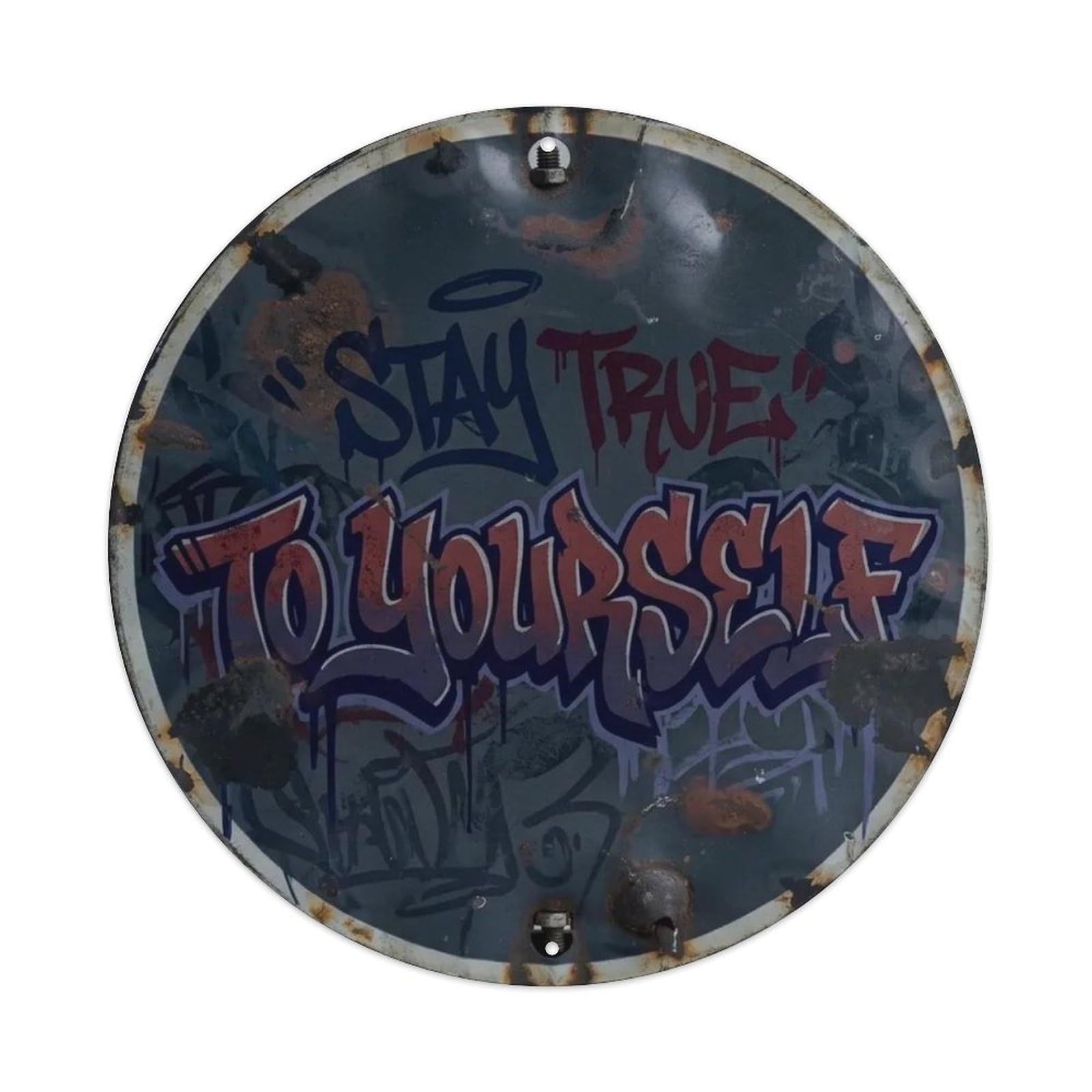 Street Style Is Cool. Metal Tin Sign Plaque