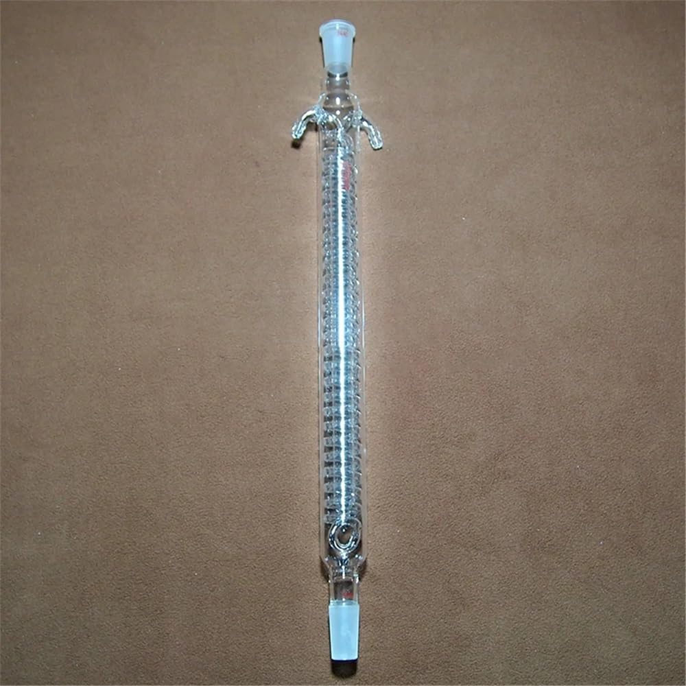 Condensador de 400 mm 24/40, cristalería de laboratorio de borosilicato de 40 cm