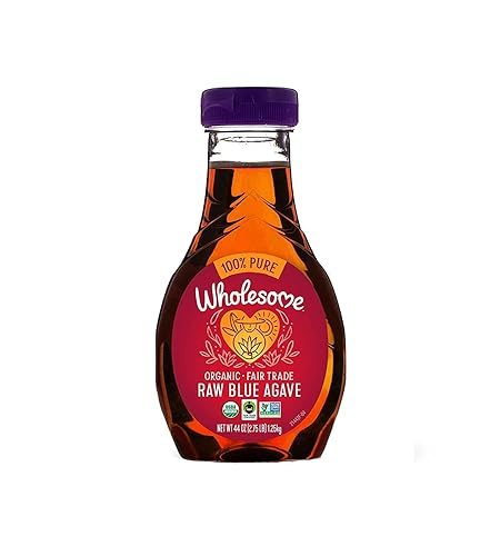 Miniatura 4 de Wholesome Sweeteners Agave azul crudo orgánico, botella de 44 onzas, paquete de 2