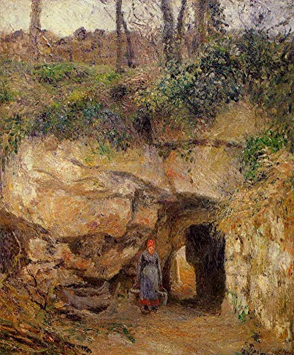 Peinture à l'huile sur toile Pissarro le cadeau d'art idéal pour collectionneur