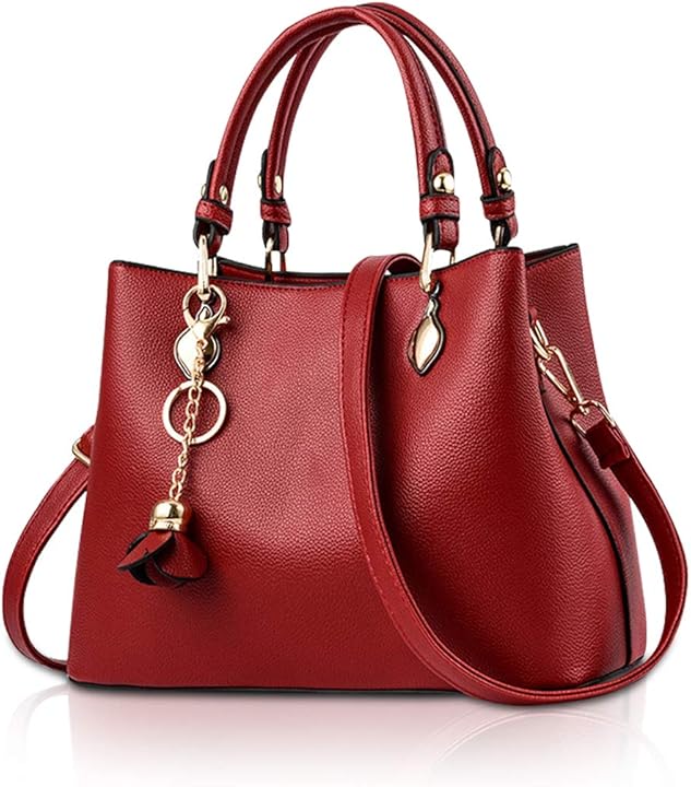 Nicole e doris borsa da donna rossa a mano/tracolla ND-AKE002