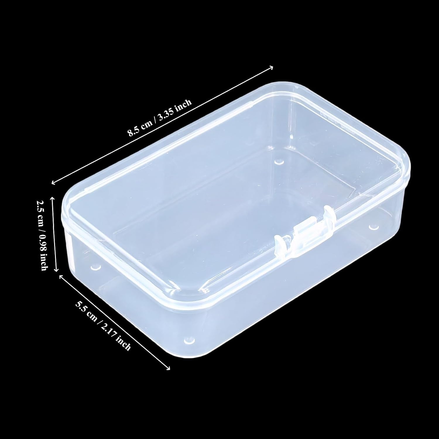 Bead Organizers & Storage, 2 Pcs Outer + 32 Pcs Inner Boxes | Mini Transparent Plastic, For Diamond Drawing, For Bracelet Making, For Nail DIY Craft Jewelry, For Battery Screw