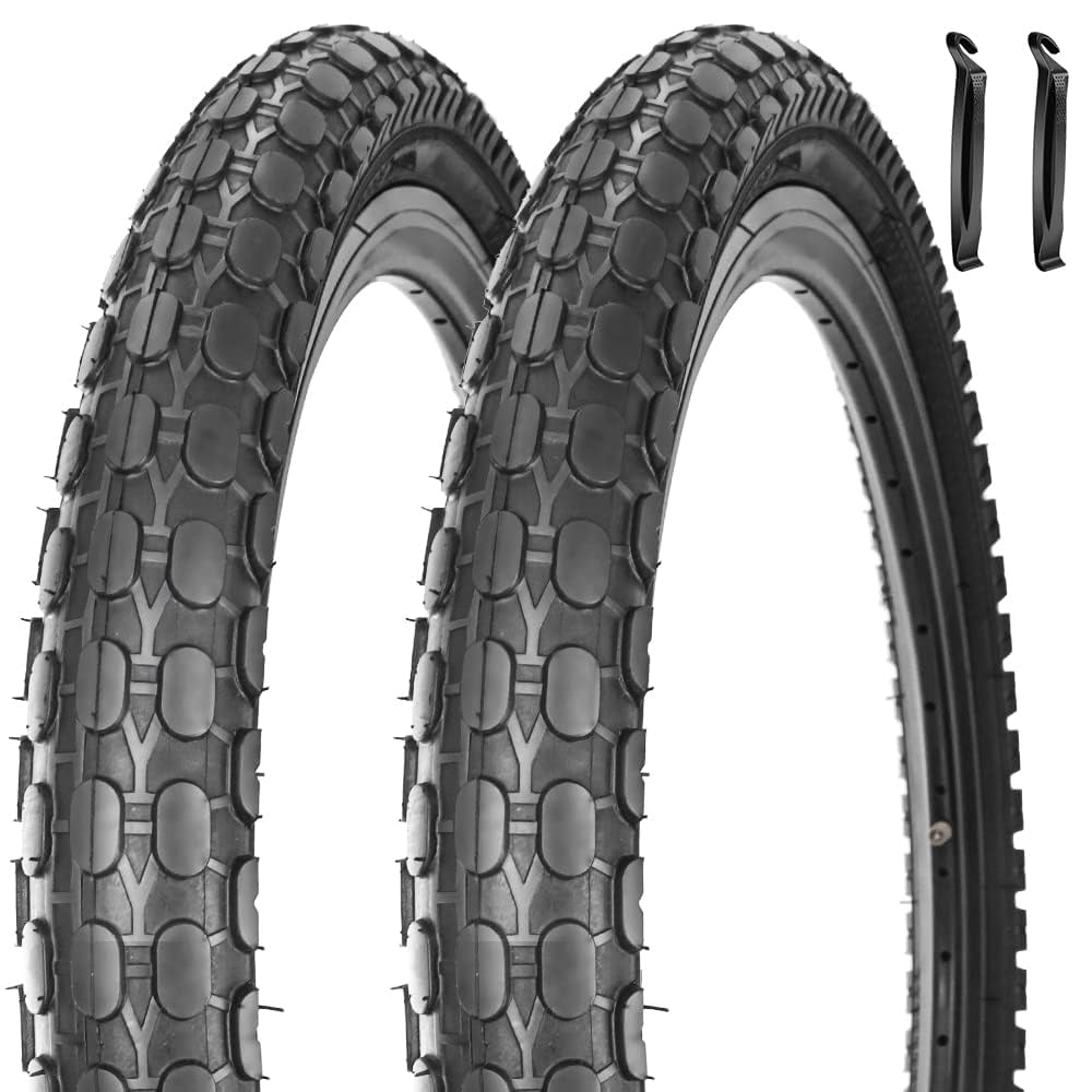 Amazon | 2パック 14 x 2.125 自転車タイヤ 14インチ 折りたたみ