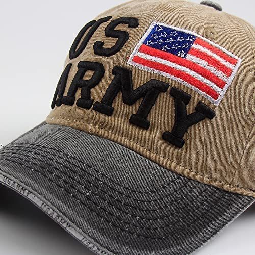 Image of Adjustable Soft Cotton Denim Cap for Men Women Baseball Vintage Washed Distressed Hats Adjustable Stylish Cap Regular Fitted