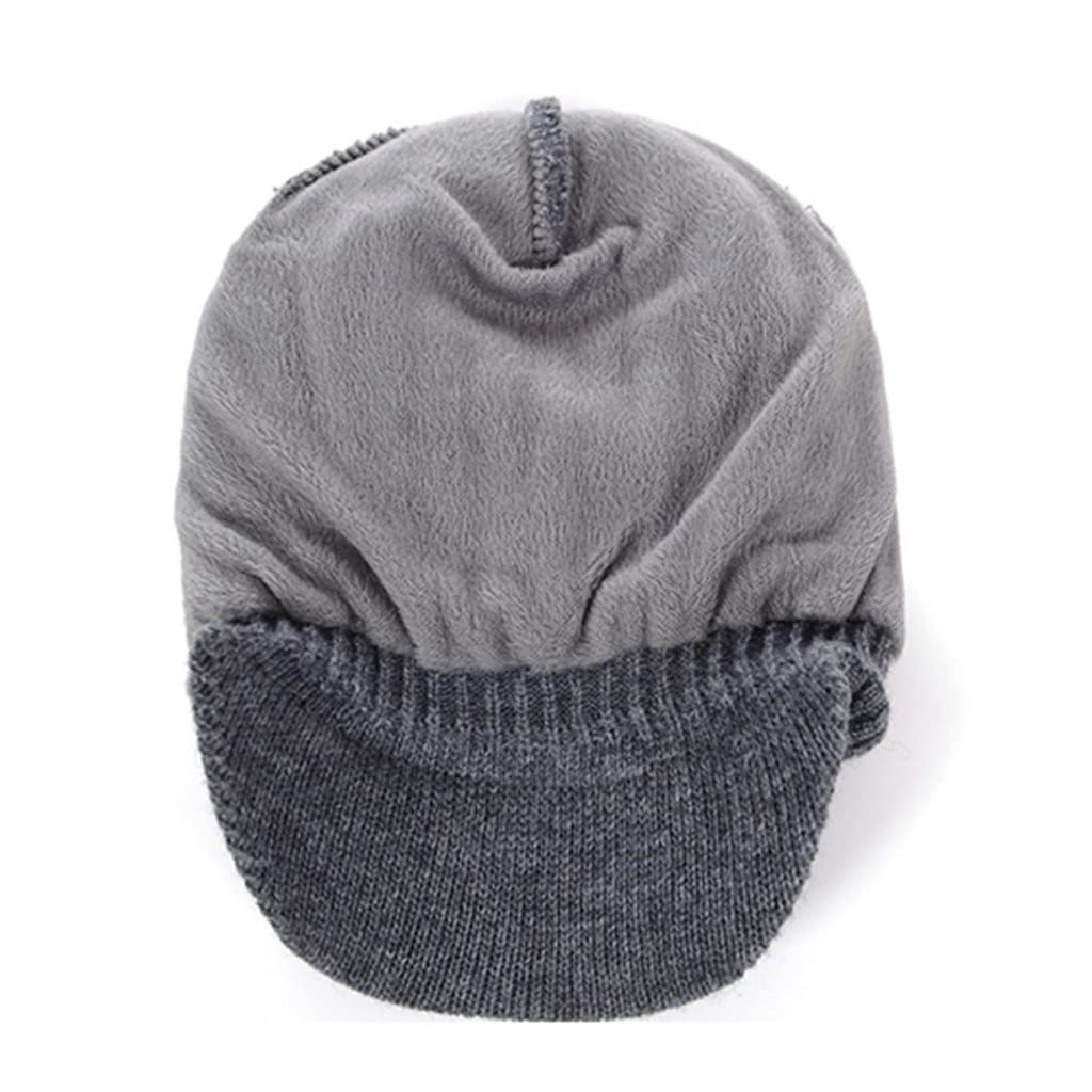 Wintermütze, Beanies, Mützen, Wintermützen für Männer und Frauen, Wollschal, Mützen, Sturmhaube, Motorhaube, Strickmütze (Farbe: D, Größe: Talla ?nica) (D Talla ?nica)