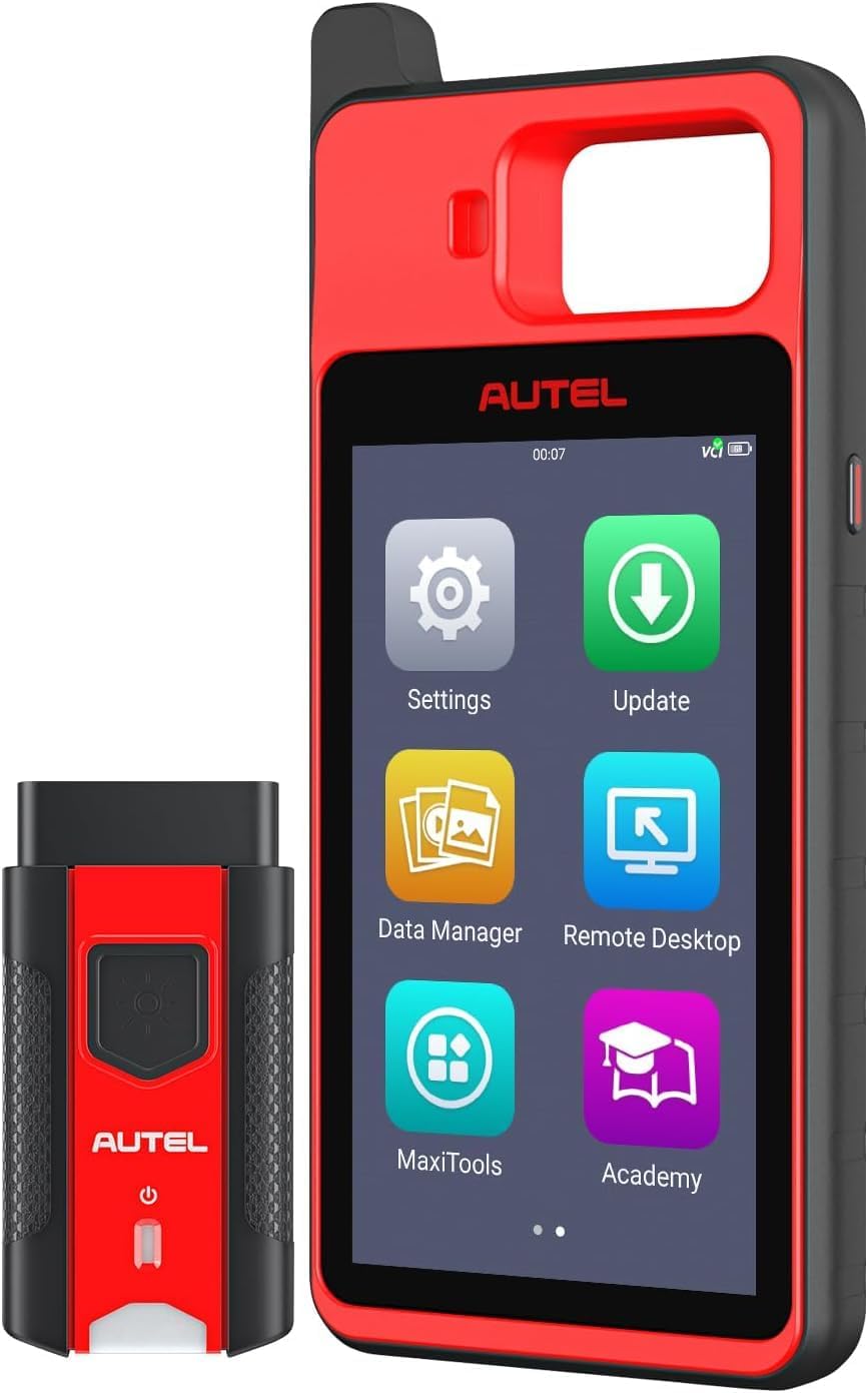 Autel MaxiIM OBD2 Scanner, 2026 OBDII Diagnostic Scan Tool with Lifetime Free Updates, Wireless BT Tool, 2GB & 64GB Android 9.0, for Home Mechanics & DIYers