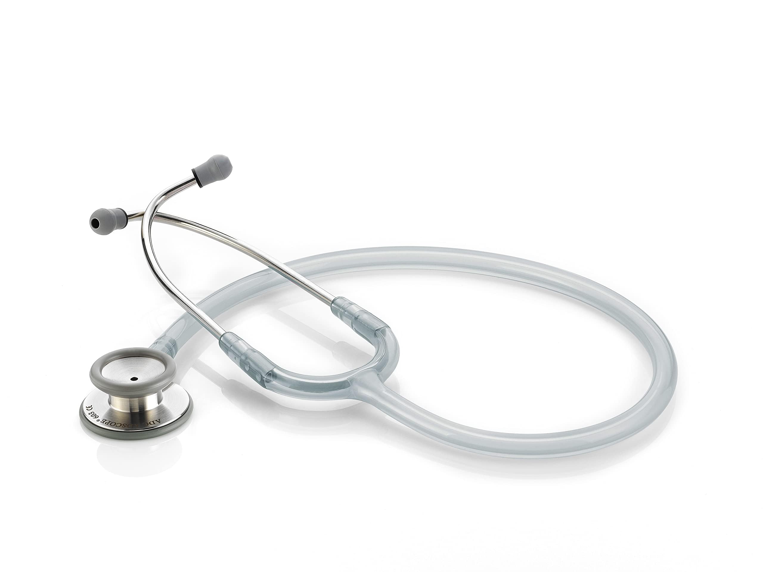 ADC Adscope 603 Clinician Stethoscope with Tunable AFD Technology, 31 inch Length, Blue Diamond