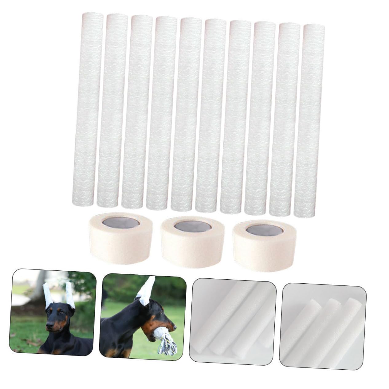 GRIRIW Dog Ear Stand Rods with Adhesive Tape - Image 4