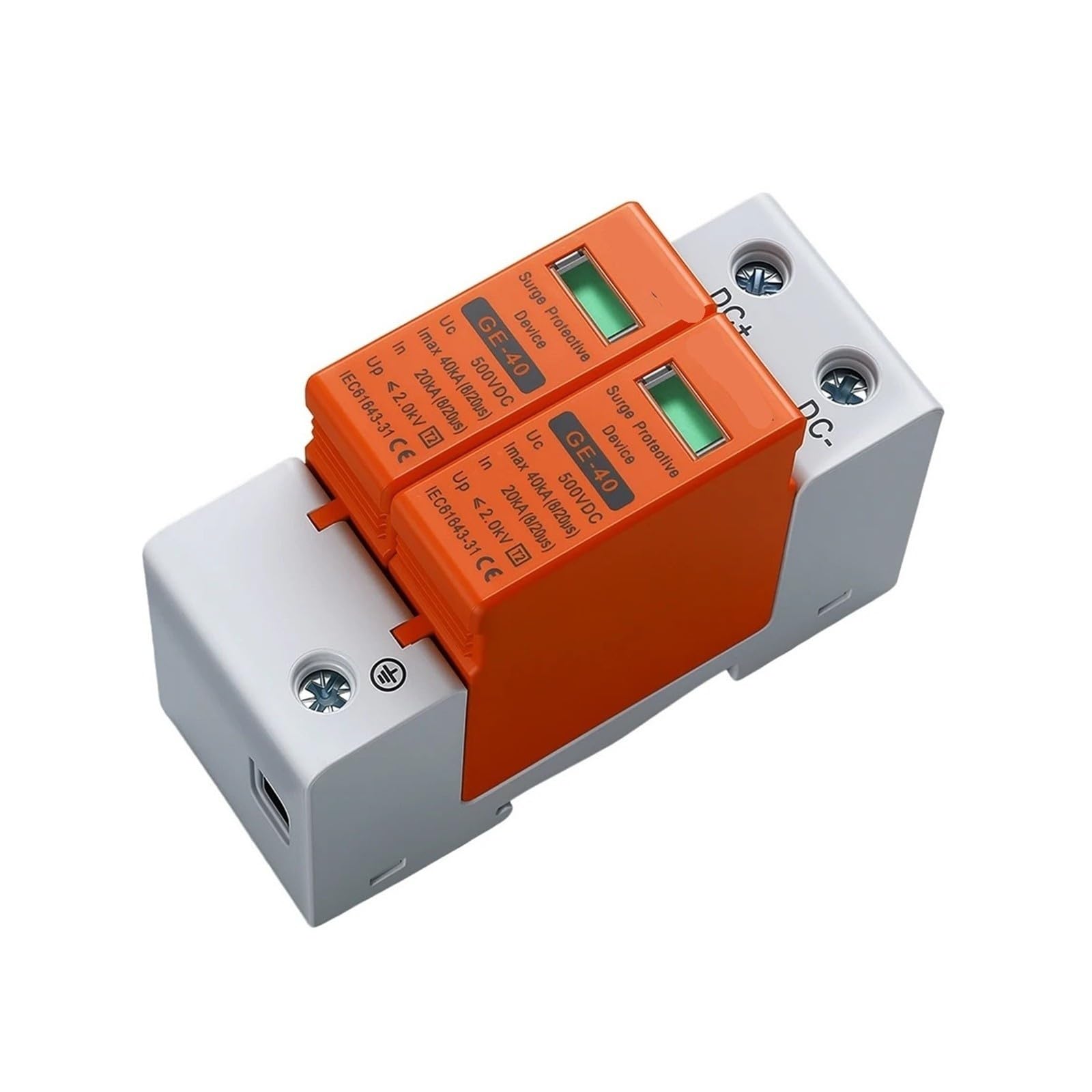 1 dispositivo protector de sobretensiones de bajo voltaje para casa, color