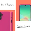YATWIN Silicone Back Case for Samsung Galaxy A26, Soft-Touch Phone Back Cover for Samsung Galaxy A26 - Magenta gallery image