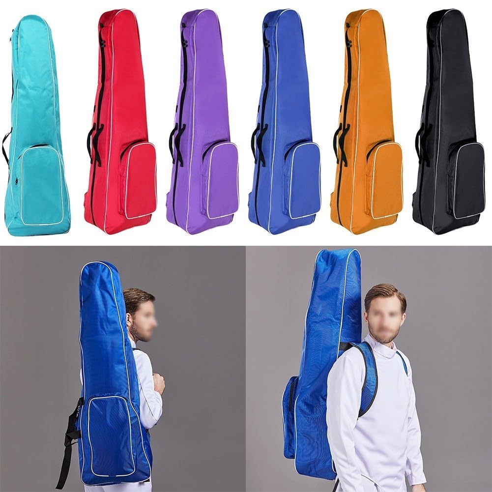 Yhenlovtt Bolsa de almacenamiento de esgrima para espada y equipo de aluminio 1680D, tela Oxford, portátil, bolsa de espada hema, mochila para esgrima, traje de espada y máscara