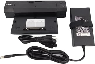 Dell E-Port Replicator PR02X Docking Station and Port Replicator 130W For E Series Laptop/Notebooks (Renewed)