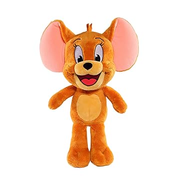 Zgwafdww SoMiaLaan Adorable cat and Mouse Cuddly Toys Huggable cat and Mouse Plushies (Mouse 32CM)