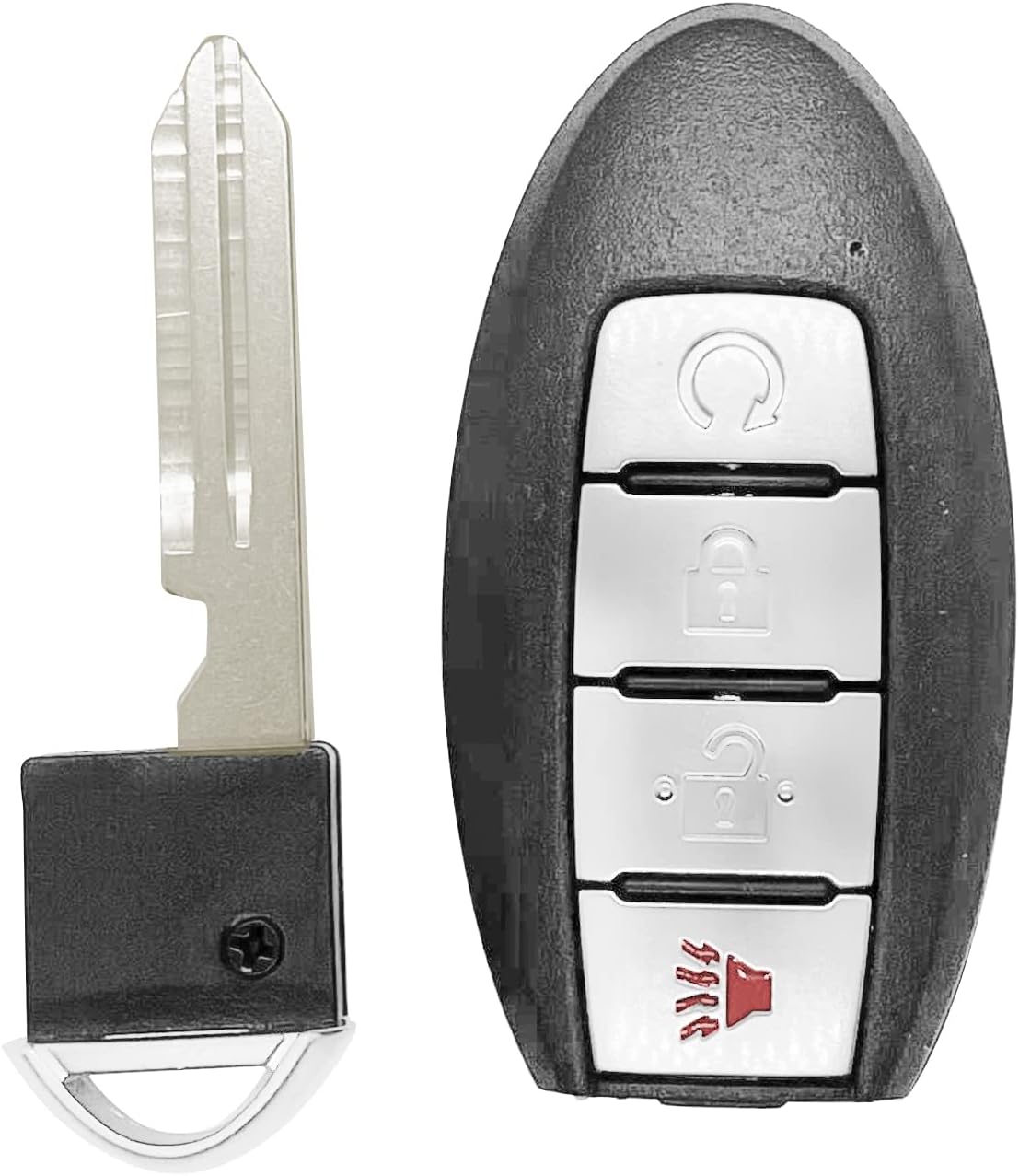 Smart Car Key Fob Replacement for Nissan Kicks fits 2019 2020 2021 Proximity 4 Button Remote KR5TXN3 285E3-5RA6A (1)