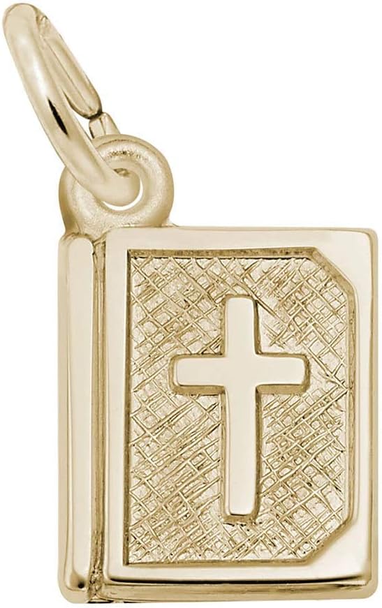 925 Sterling Silver Charms | Bible Accent Charm (Rembrandt Charms 2020 Design)