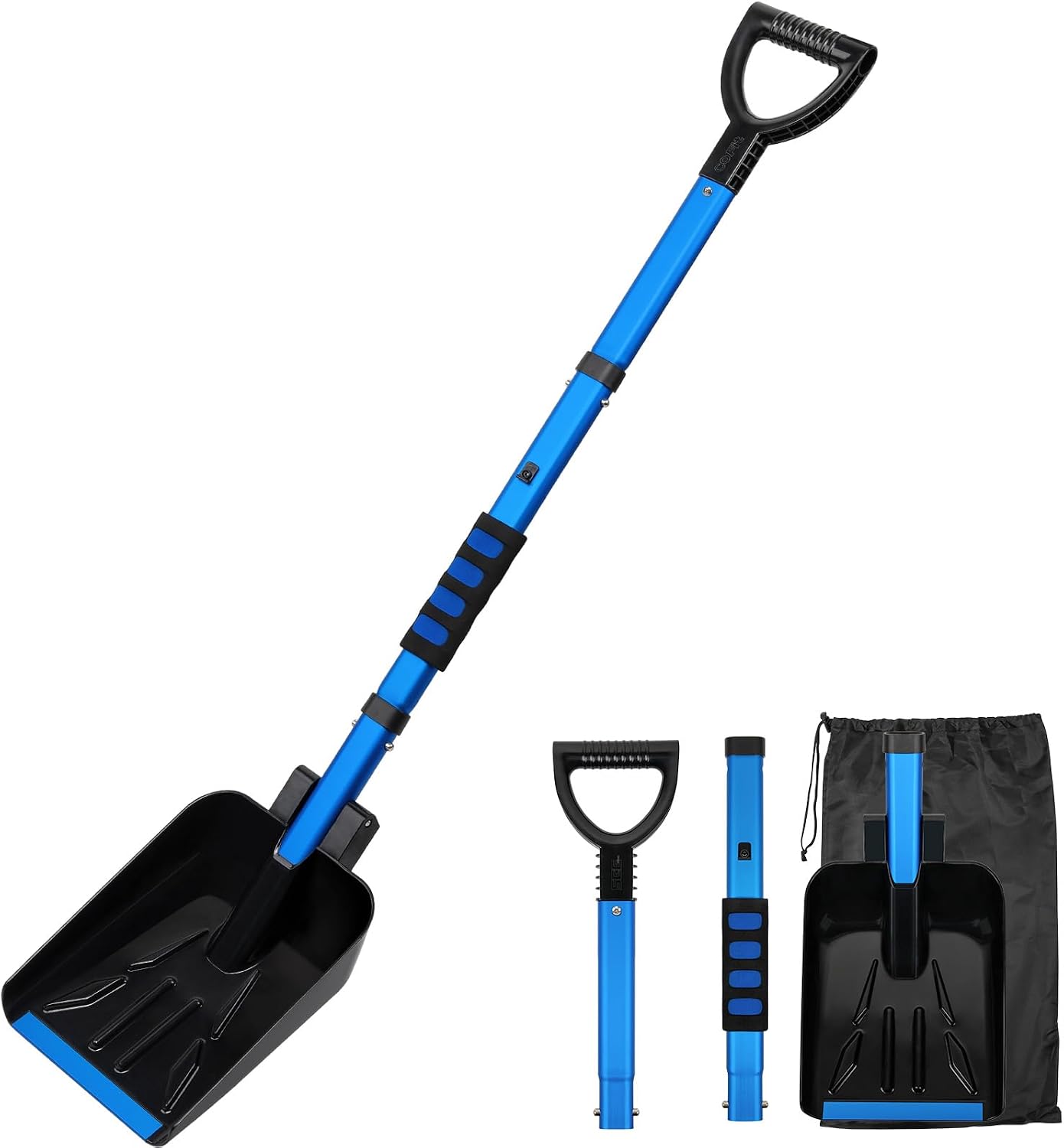 COFIT 43" Collapsible Snow Shovel for Car, Portable
