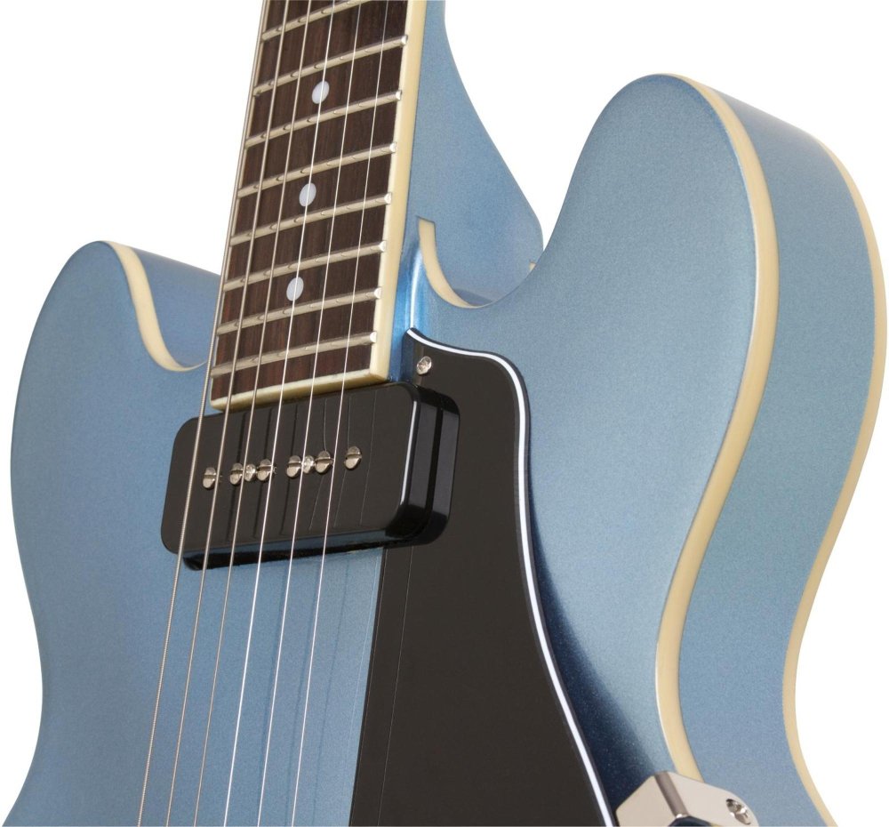 EPIPHONE ES-339 P90 PRO PELHAM BLUE Electric guitars Hollow and