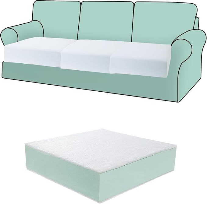 MABOZOO Upholstery Foam Padding with Polyester Batting, High Density