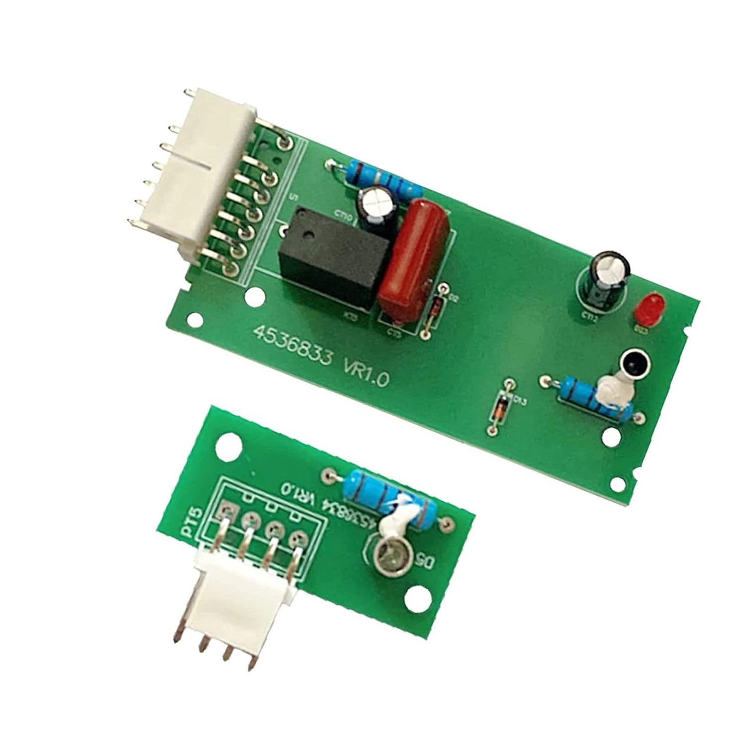 4389102 Refrigerator Ice Maker Sensor Control Board Kit W10757851 Replacement for 2255114 2198586 W10757851 W10193666 W10193840 W10290817 AP5956767 ADC9102 PS557945 AP313751 (Green)