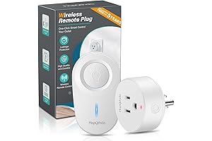 Remote Control Outlet - No Wiring Needed