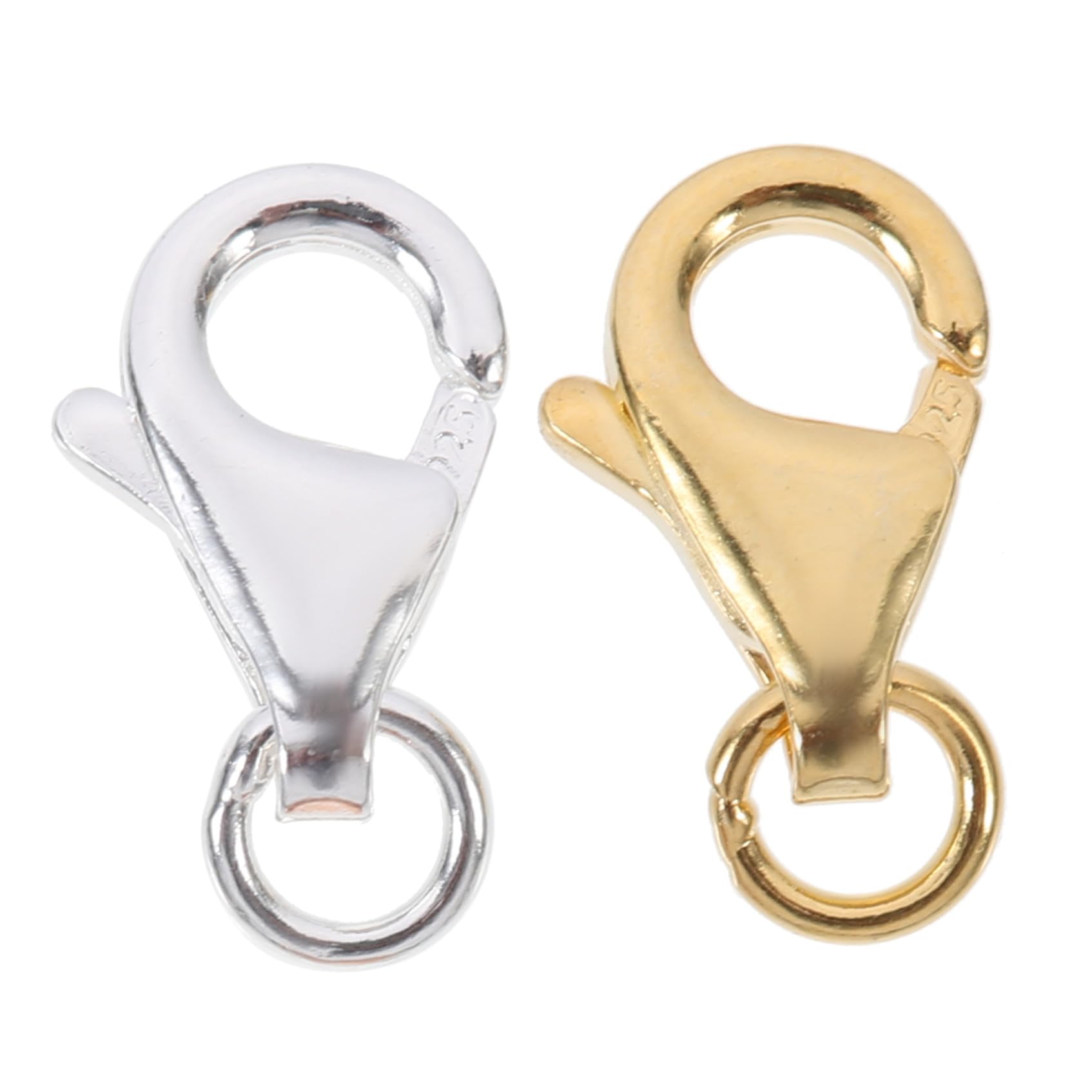 EXCEART 10sets Fibbia Per Collane e Bracciali Per Creazione Gioielli Accessori Facili Da Applicare e Installare