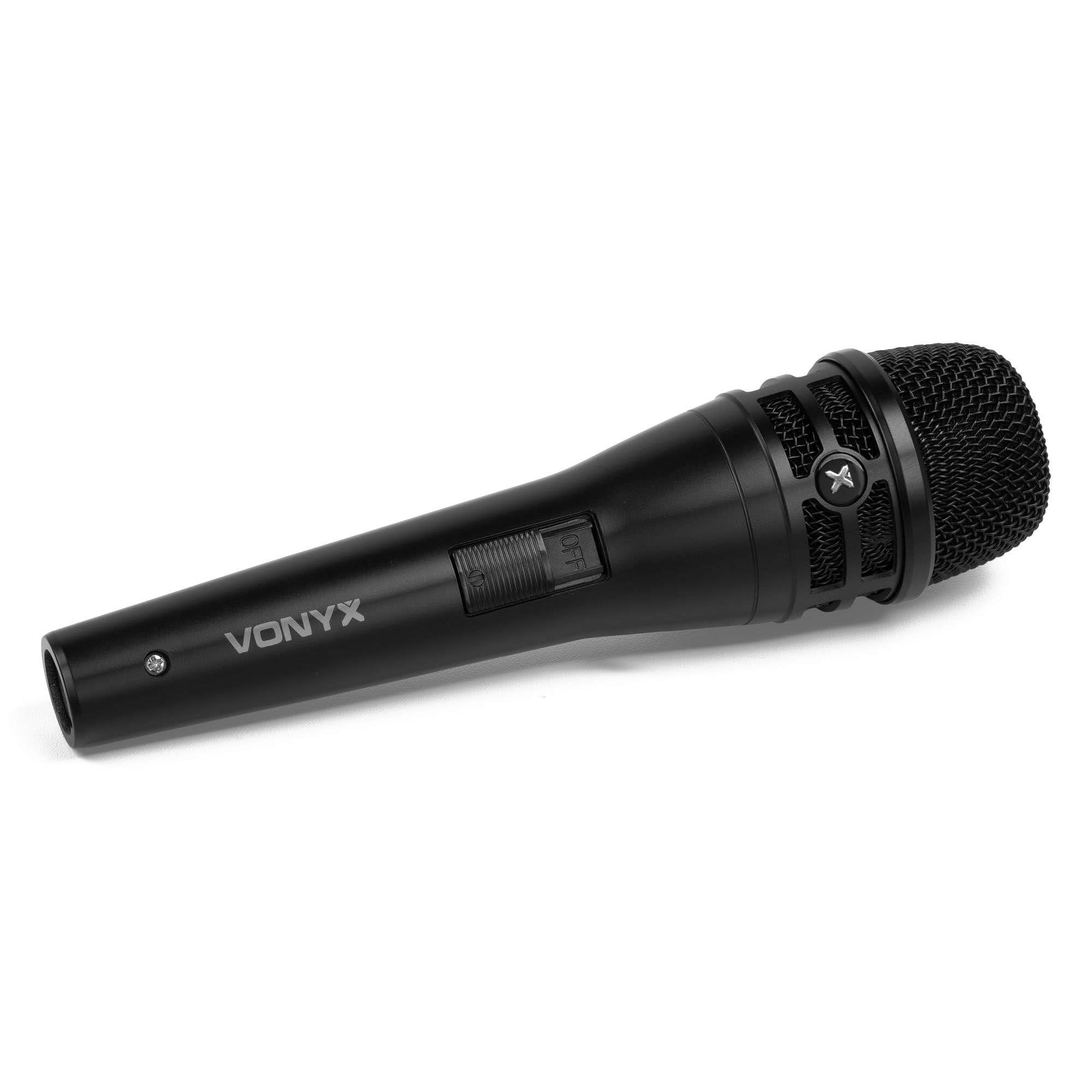 Vonyx VDM10 Micrófono dinámico cardioide con Cable de 5 m