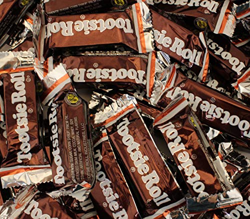 Easter Tootsie Roll Cocoa Taste, Snack Size Candy Bars 0.5 Ounce (2 Pounds Bag)