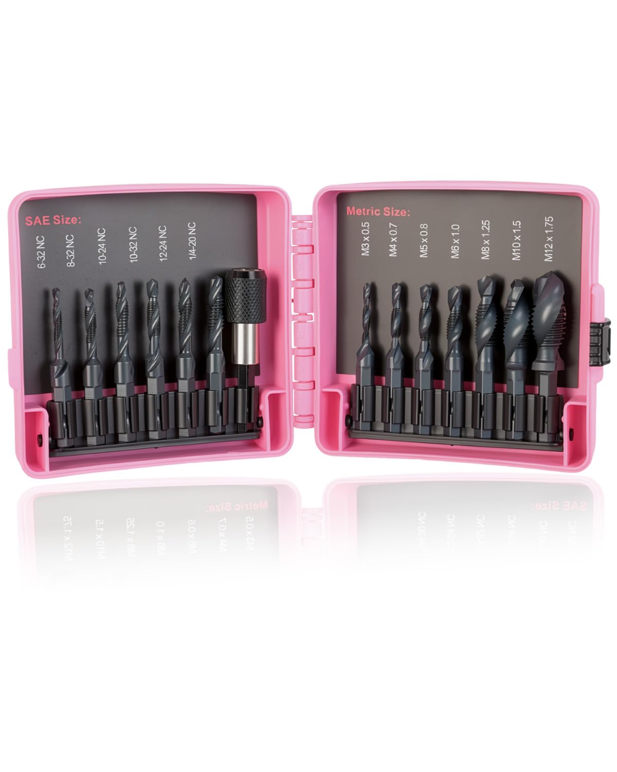 Drill & Tap Set - 7 Piece High Speed Steel -4