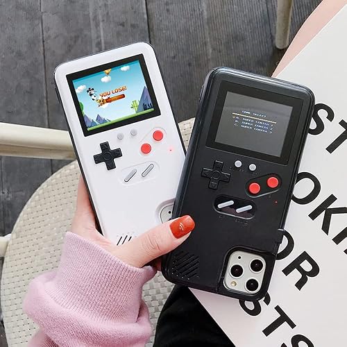 Miniatura 2 de KJArrow Gameboy - Funda para iPhone 13, diseño retro con 36 colores para iPhone 13, color negro