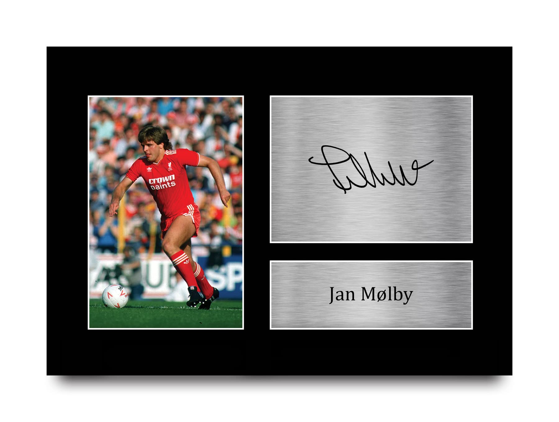 HWC Trading A4 Jan Molby Gifts Printed Signed Autograph Picture for Football Fans and Supporters